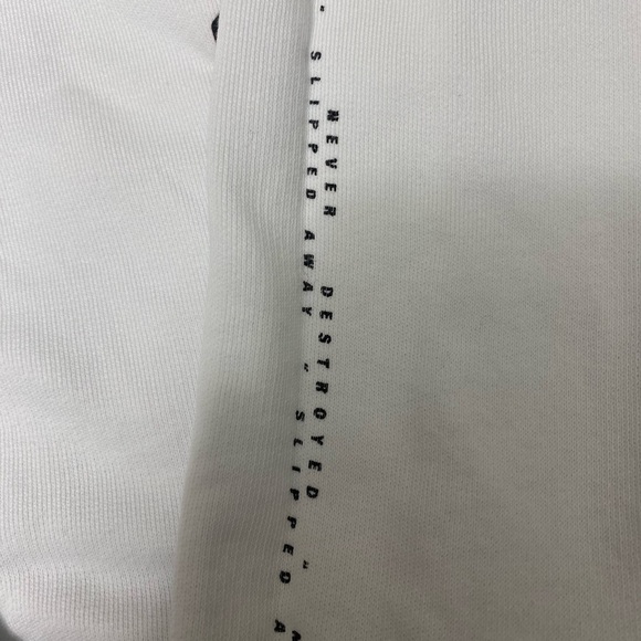 - Zara White Oversized Sweatshirt size S - Picture 5 of 10